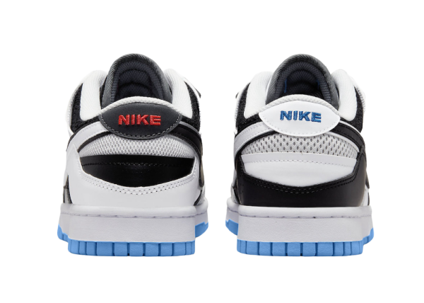 Nike Dunk Low Scrap Black Neutral Grey University Blue White