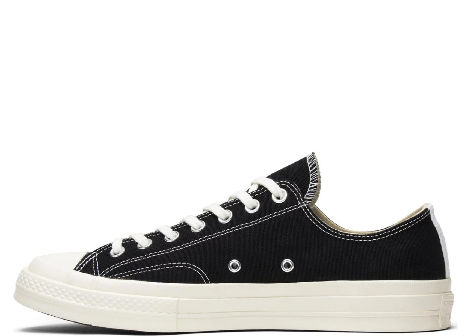 converse chuck taylor all star 70 ox comme des garcons play black