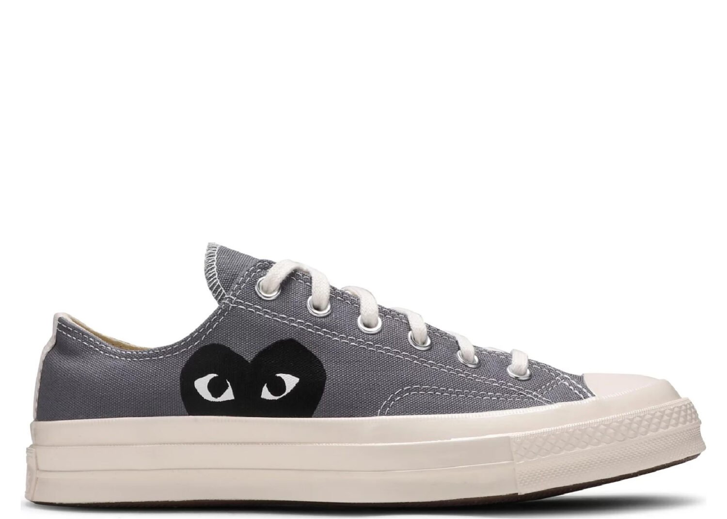 converse chuck taylor all star 70 ox comme des garcons play grey