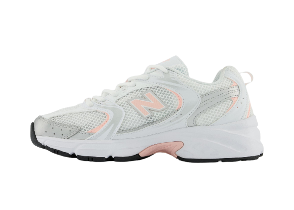New Balance 530 White Silver Pink