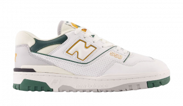 New Balance 550 White Nightwatch Green