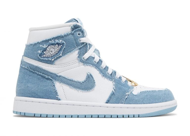 nike air jordan 1 high og denim (w)
