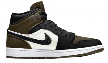 Nike Air Jordan 1 Mid Olive Toe (W)