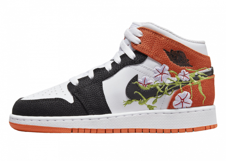 Nike Air Jordan 1 Mid SE Basketball Blossom (GS) DQ8390100 Sneaker