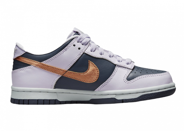 Nike Dunk Low SE Copper Swoosh (GS) - DX1663-400 | Sneaker Baker