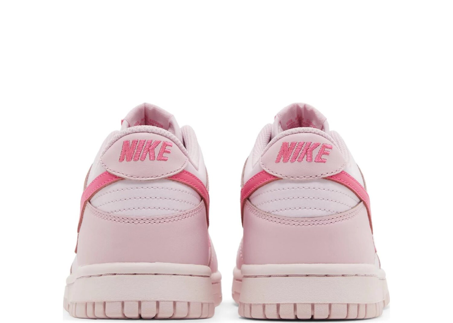 nike dunk low triple pink (gs)