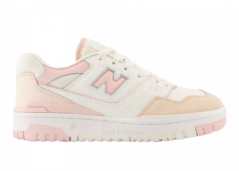 new balance 550 white pink (w)