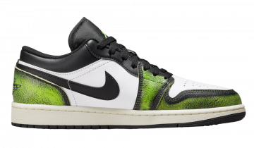 Nike Air Jordan 1 Low Wear Away Electric Green