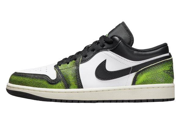 Nike Air Jordan 1 Low Wear Away Electric Green