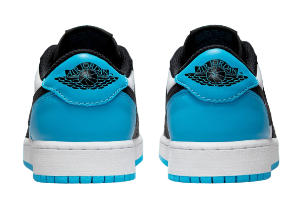 Nike Air Jordan 1 Retro Low OG Black Dark Powder Blue (GS)