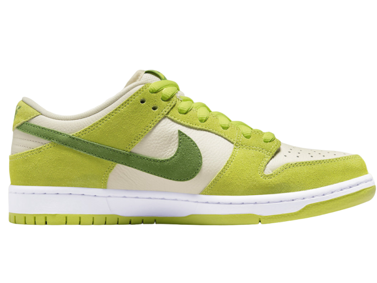 nike sb dunk low green apple