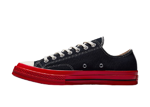 Converse Chuck Taylor All-Star 70 Ox Comme des Garcons PLAY Black Red