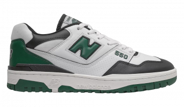New Balance 550 White Green Black