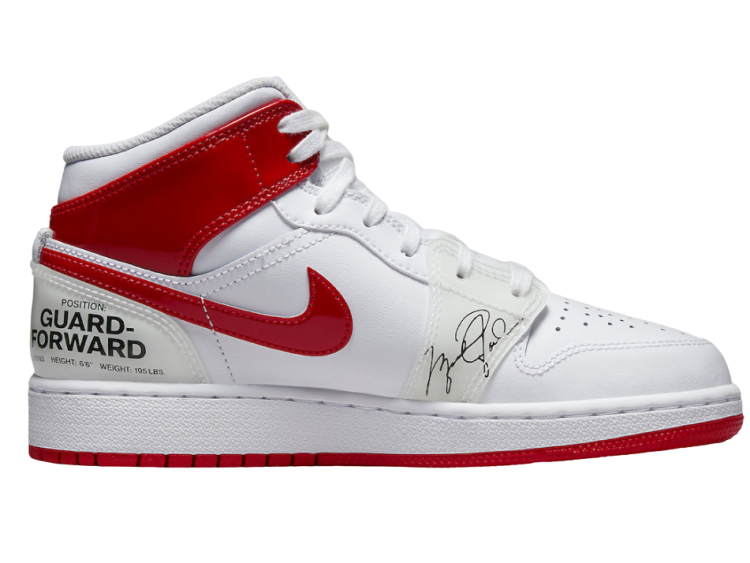 nike air jordan 1 mid rookie season (gs)