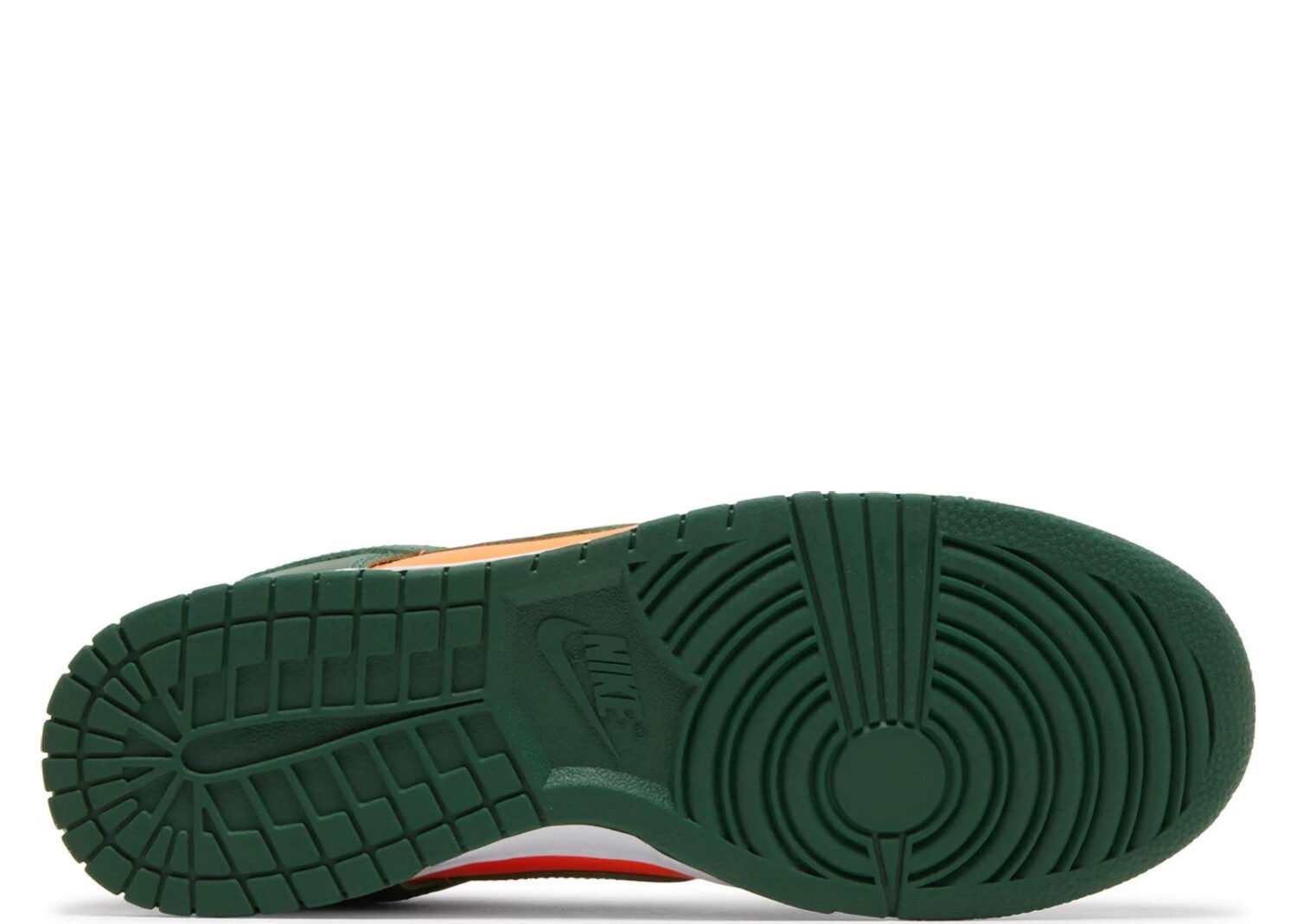 nike dunk low retro miami hurricanes