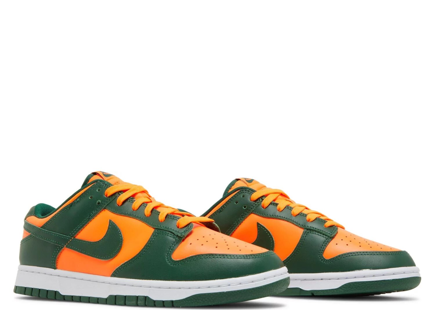 nike dunk low retro miami hurricanes