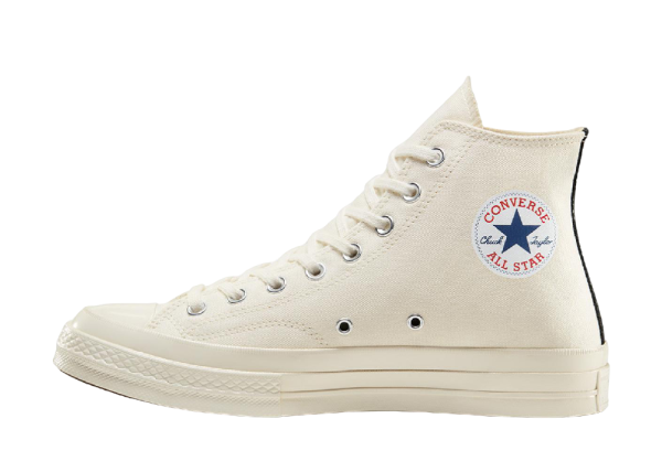 converse chuck taylor all star 70 hi comme des garcons play white2