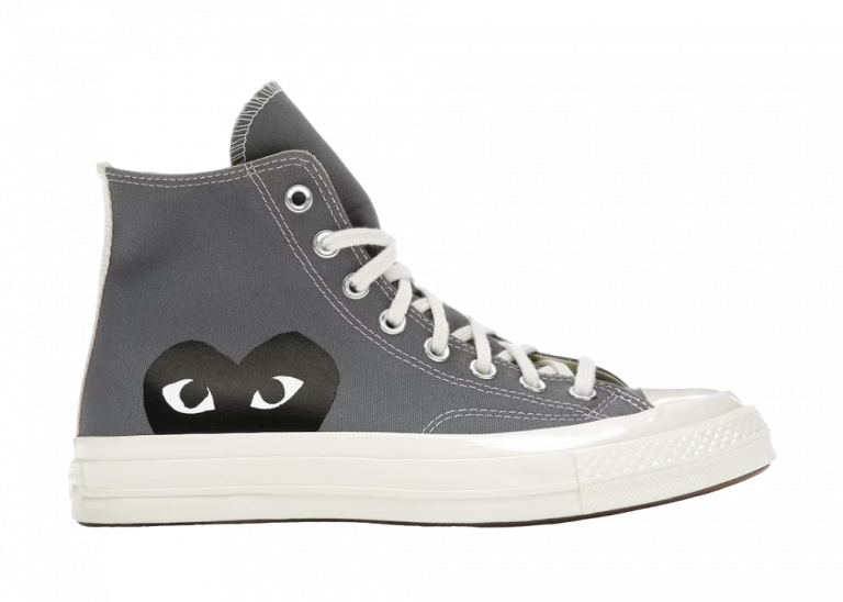 converse chuck taylor all star 70s hi comme des garcons play grey