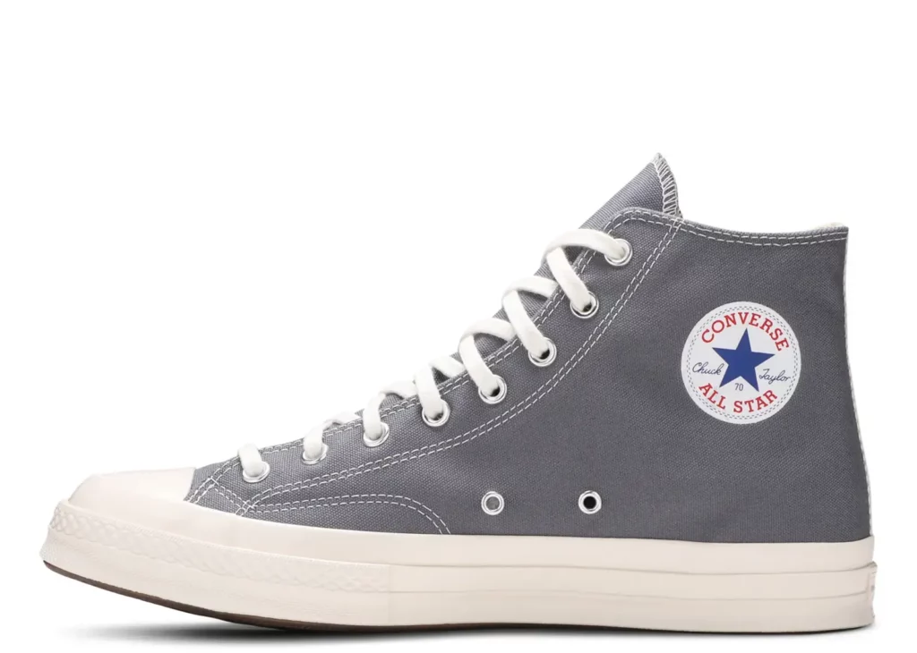 Converse Chuck Taylor All-Star 70s Hi Comme des Garcons PLAY Grey