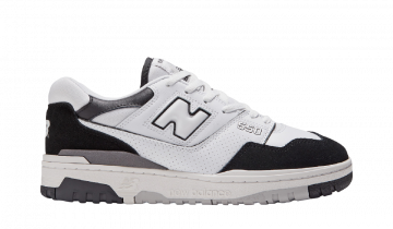 New Balance 550 White Black Rain Cloud