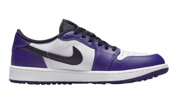 Nike Air Jordan 1 Retro Low Golf Court Purple