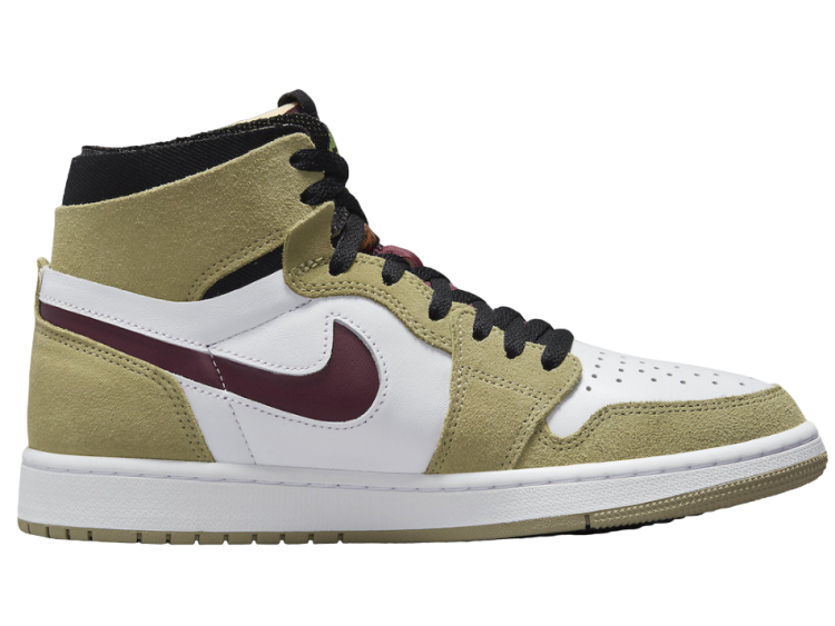 nike air jordan 1 zoom cmft neutral olive