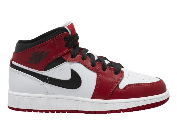 nike air jordan 1 mid chicago (2020) (gs)