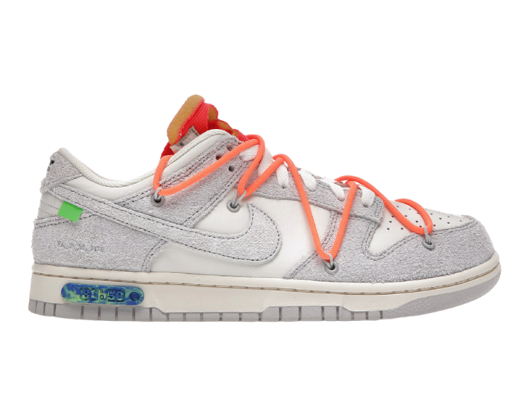 nike dunk low off white lot 31