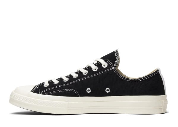 converse chuck taylor all star 70 ox comme des garcons play black2