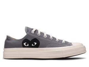 converse chuck taylor all star 70 ox comme des garcons play grey