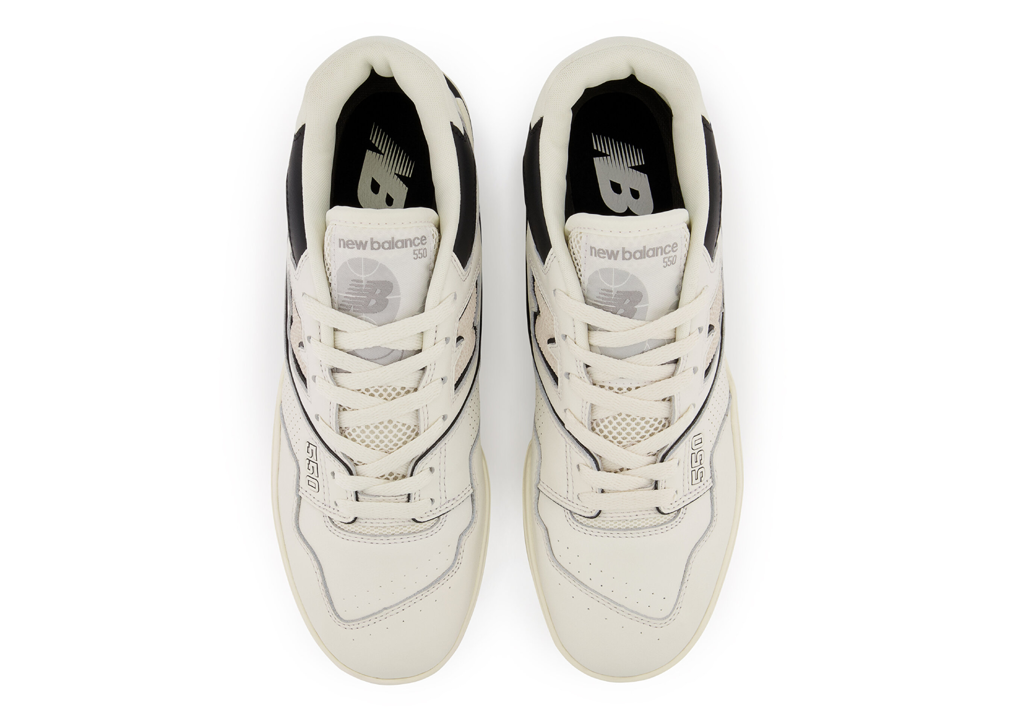 New Balance 550 Cream Black - BB550LWT | Sneaker Baker
