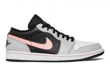 Nike Air Jordan 1 Low Black Grey Pink