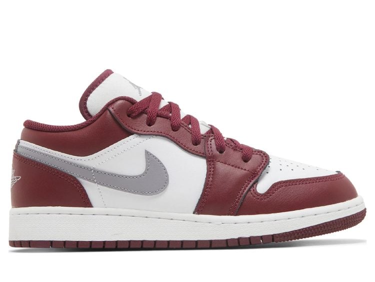 nike air jordan 1 low bordeaux (gs)