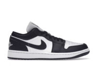 nike air jordan 1 low se homage white black (w)