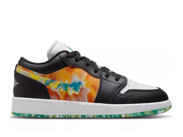 nike air jordan 1 low tie dye (gs)