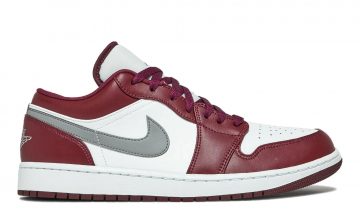 Nike Air Jordan 1 Low White Bordeaux