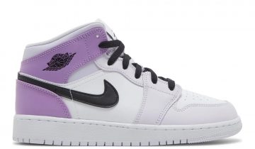 Nike Air Jordan 1 Mid Barely Grape (GS)