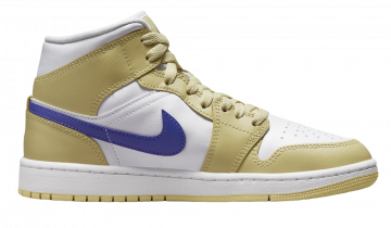 Nike Air Jordan 1 Mid Lemon Wash Lapis (W)