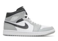nike air jordan 1 mid light smoke grey anthracite