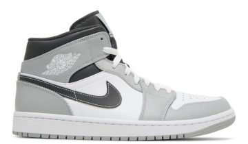 Nike Air Jordan 1 Mid Light Smoke Grey Anthracite