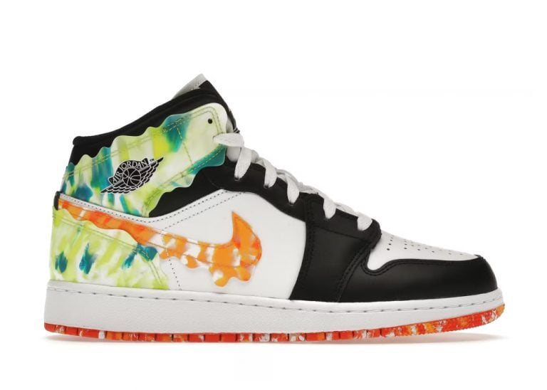nike air jordan 1 mid se slim vortex (gs)