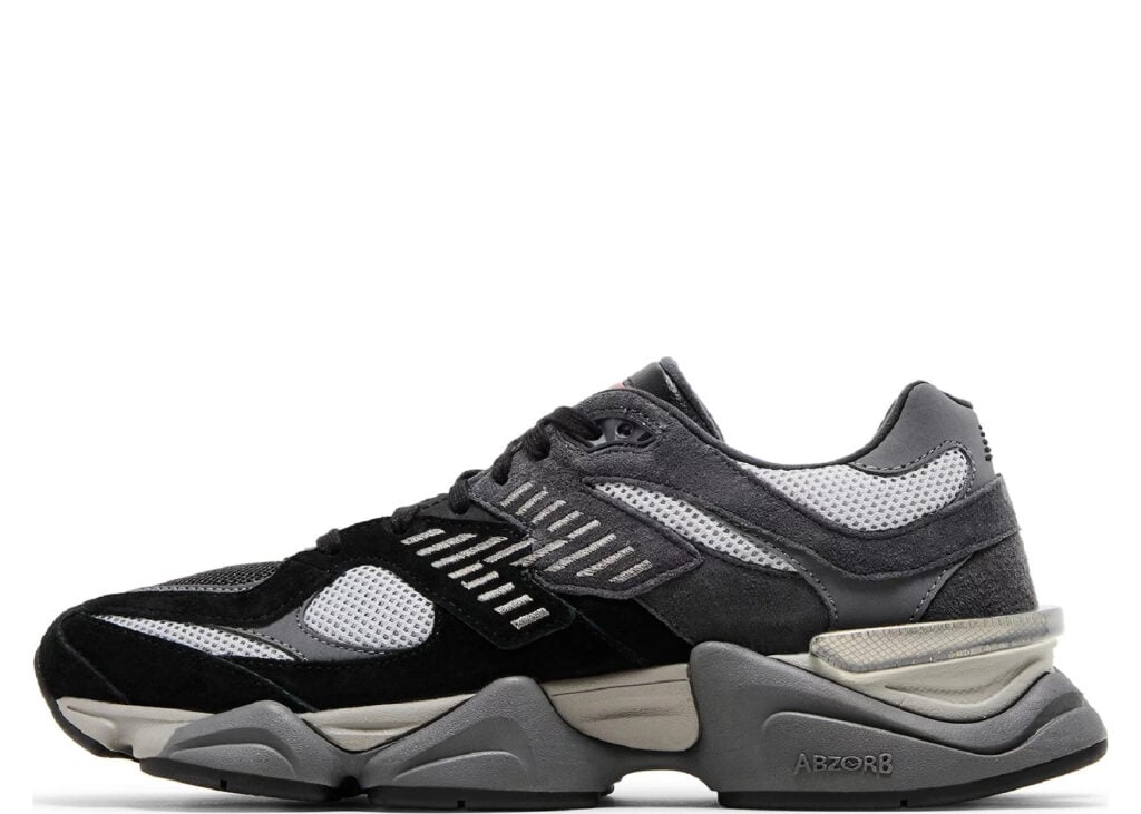 New Balance 9060 Black Castlerock Grey - U9060BLK | Sneaker Baker