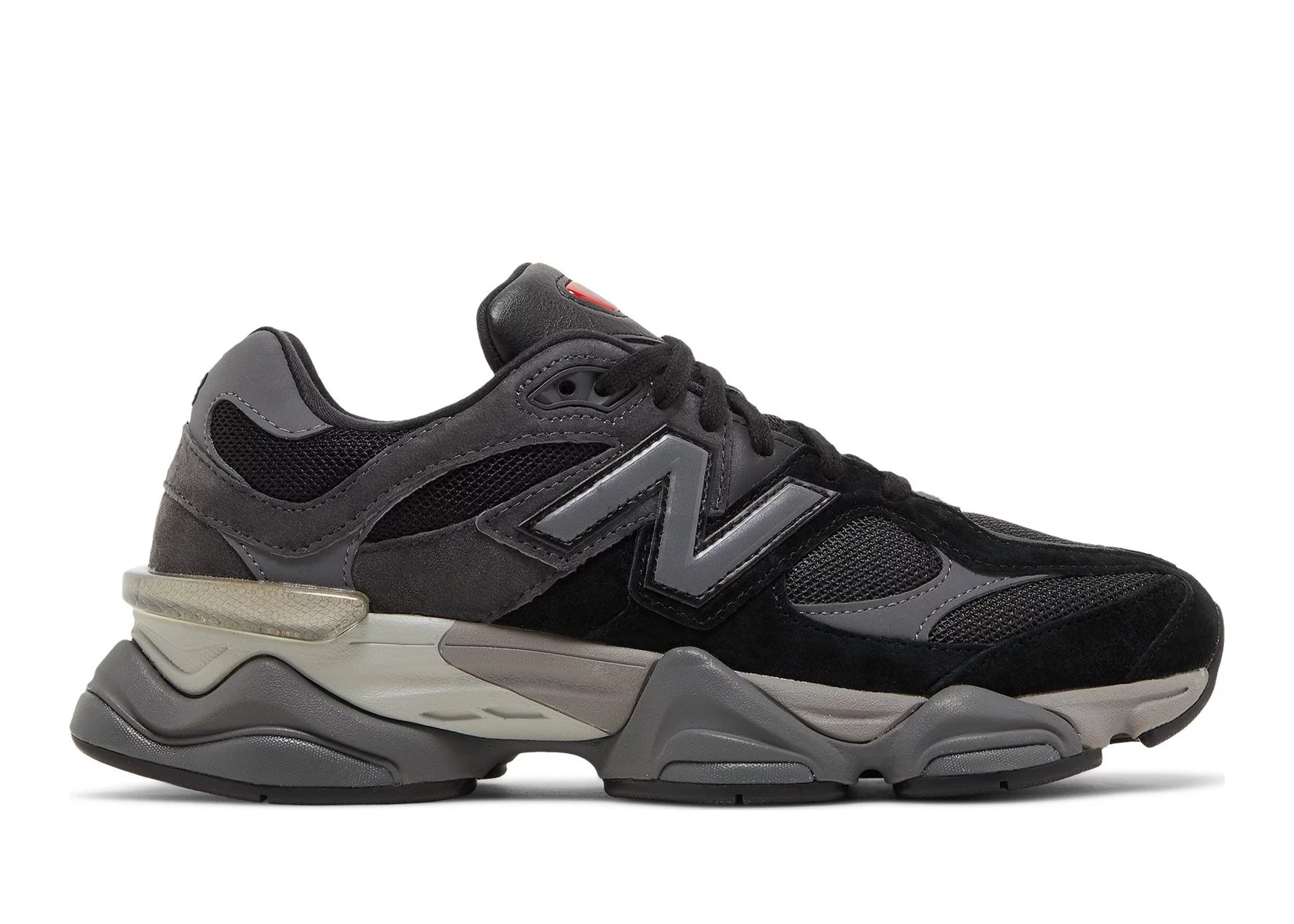 new balance 9060 black castlerock grey unisex