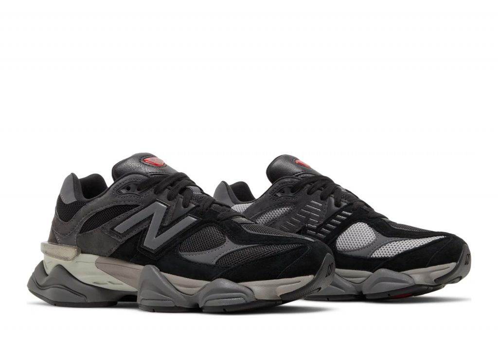 New Balance 9060 Black Castlerock Grey U9060BLK Sneaker Baker