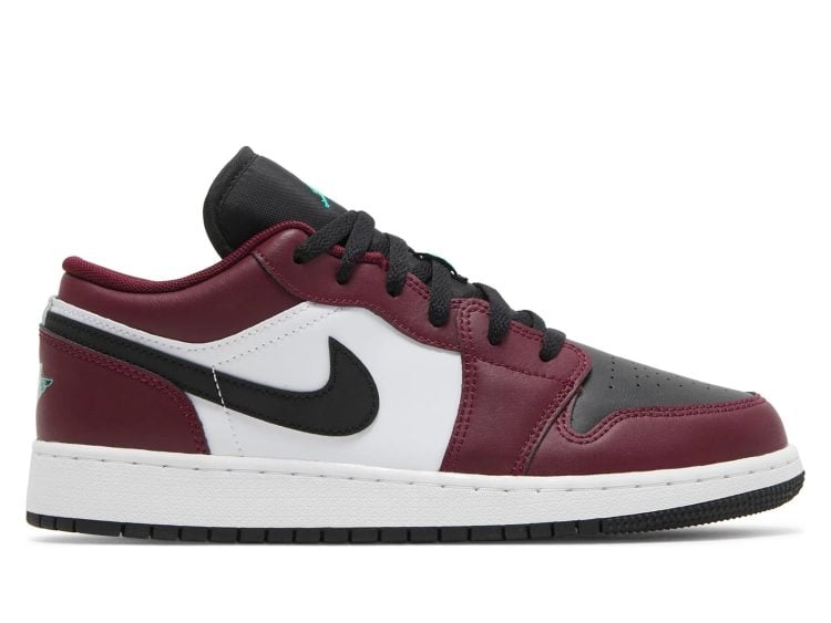 nike air jordan 1 low dark beetroot (gs)