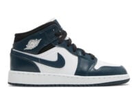 nike air jordan 1 mid armory navy (gs)