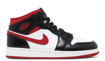 Nike Air Jordan 1 Mid Metallic Red (GS)