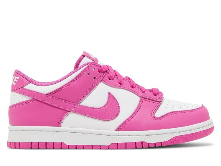 nike dunk low active fuchsia (gs)