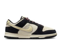 Nike Dunk Low LX Black Suede Team Gold (W)
