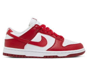 nike dunk low next nature white gym red (w)